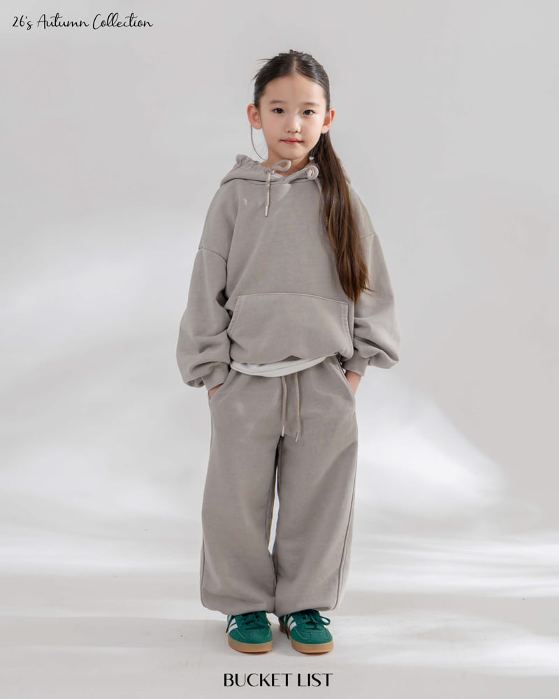Bucket List - Korean Children Fashion - #designkidswear - Dying Hoodie - 12