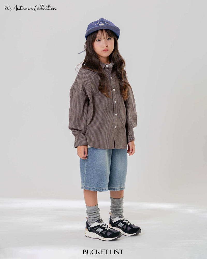 Bucket List - Korean Children Fashion - #designkidswear - 26 Bermuda Denim Pants - 7