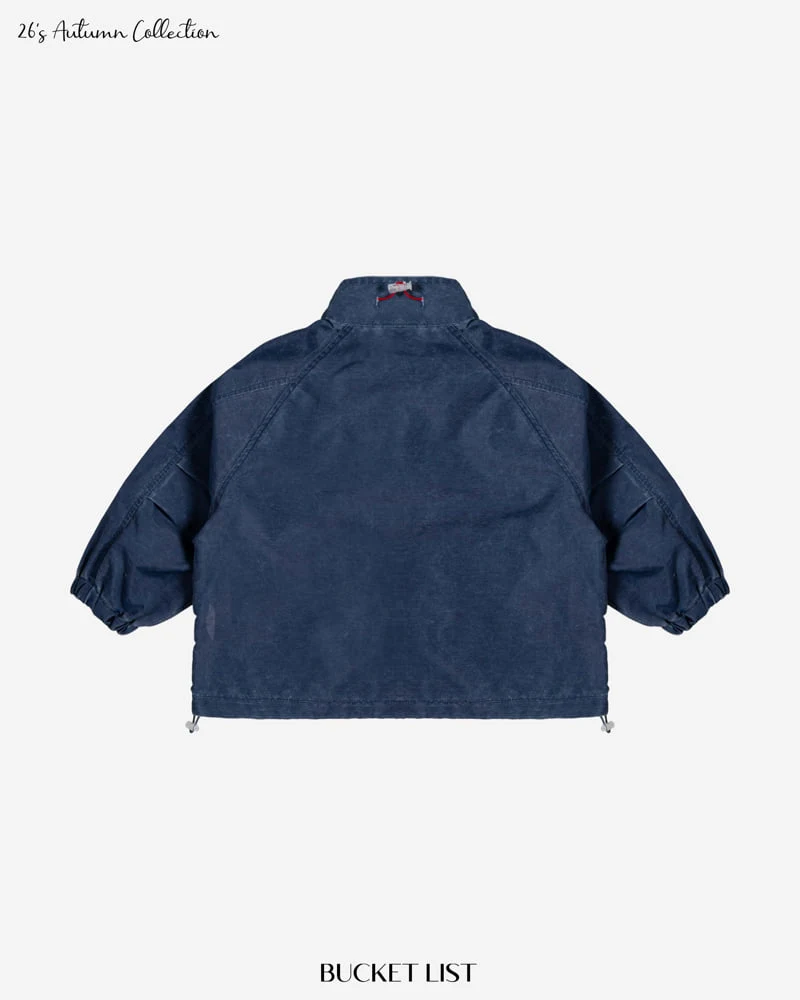 Bucket List - Korean Children Fashion - #childrensboutique - Dying Windbreaker - 4