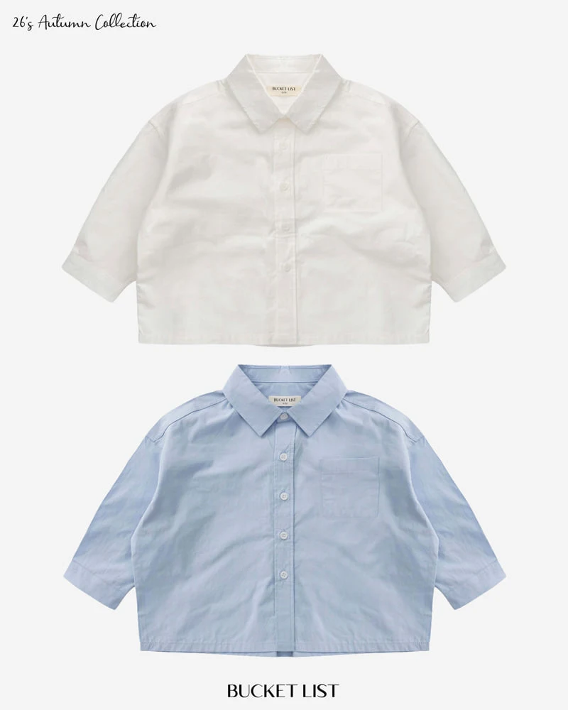 Bucket List - Korean Children Fashion - #designkidswear - Daily Shirt