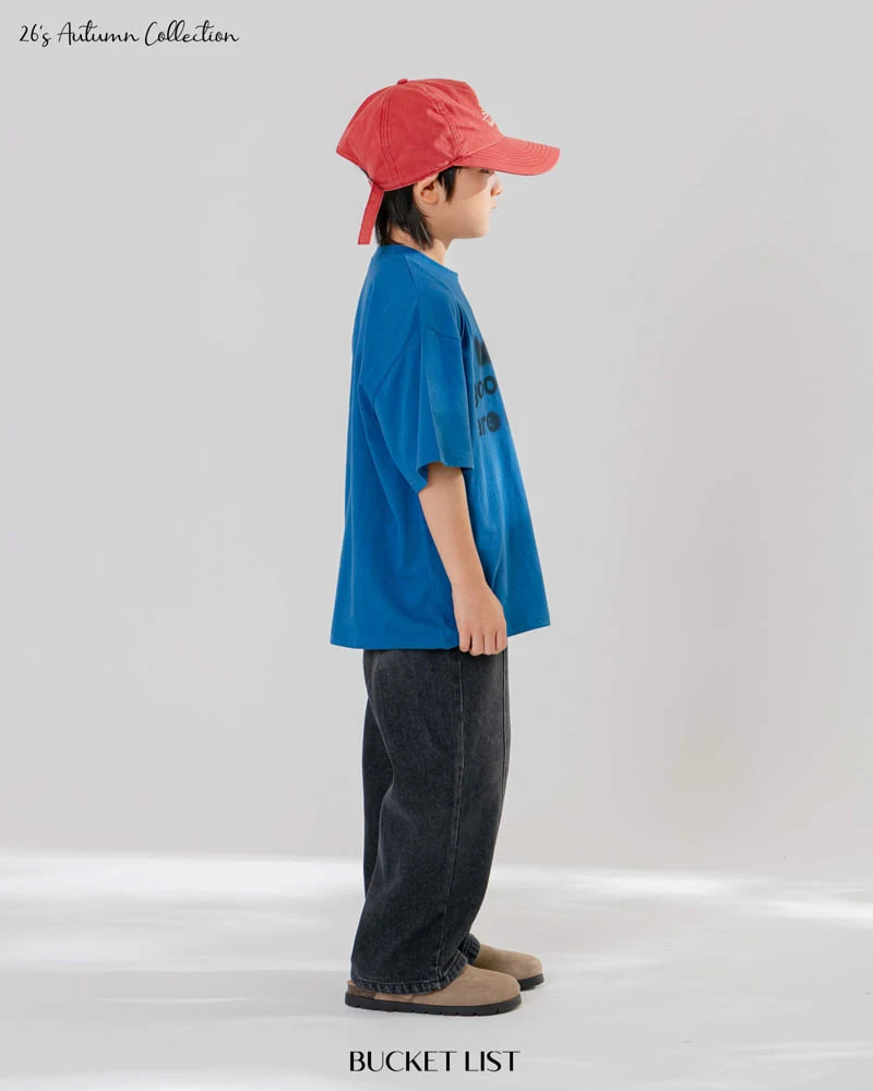 Bucket List - Korean Children Fashion - #discoveringself - Straight Denim Pants - 9