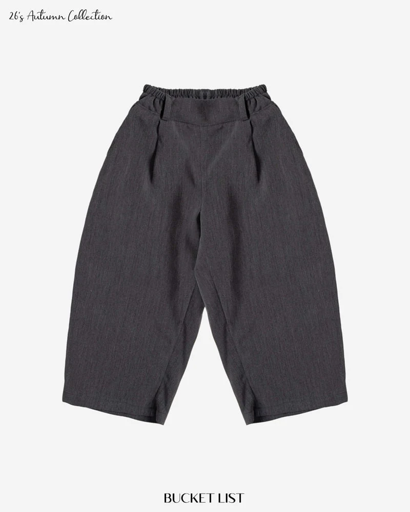 Bucket List - Korean Children Fashion - #discoveringself - Curved Slacks - 3