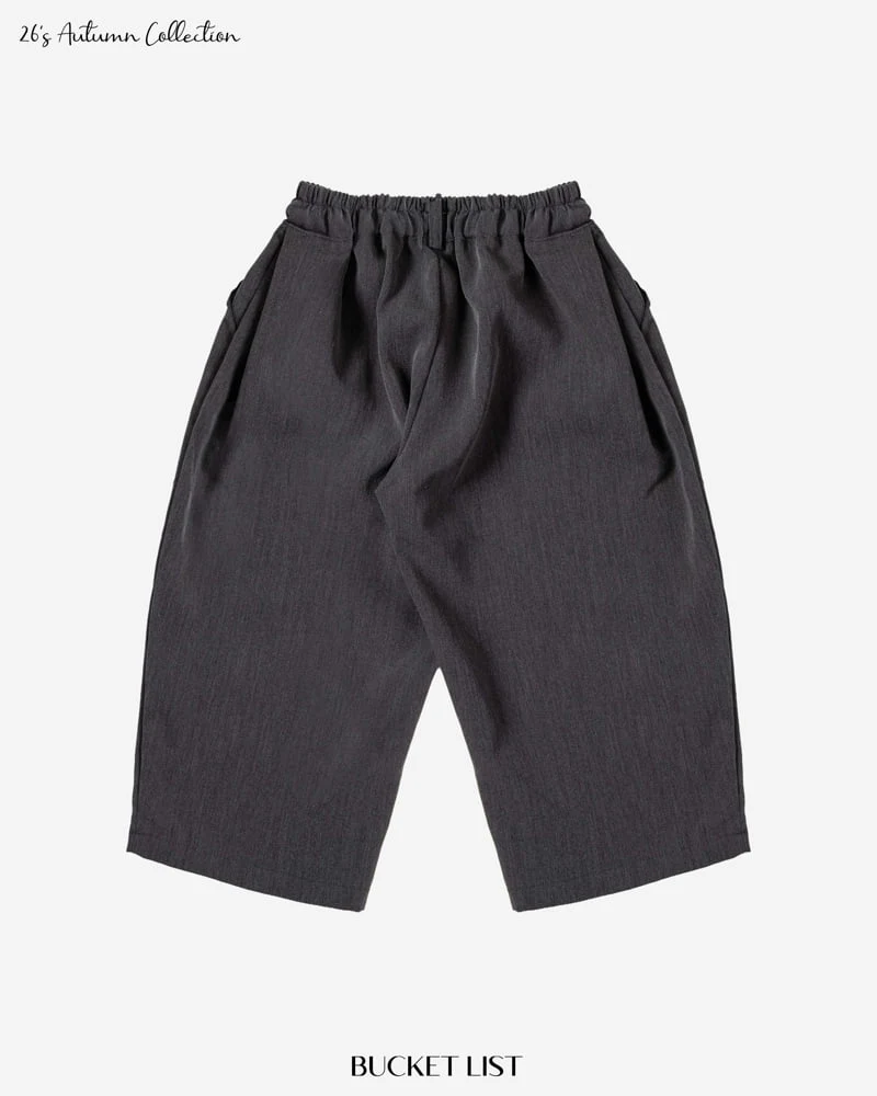 Bucket List - Korean Children Fashion - #discoveringself - Curved Slacks - 4