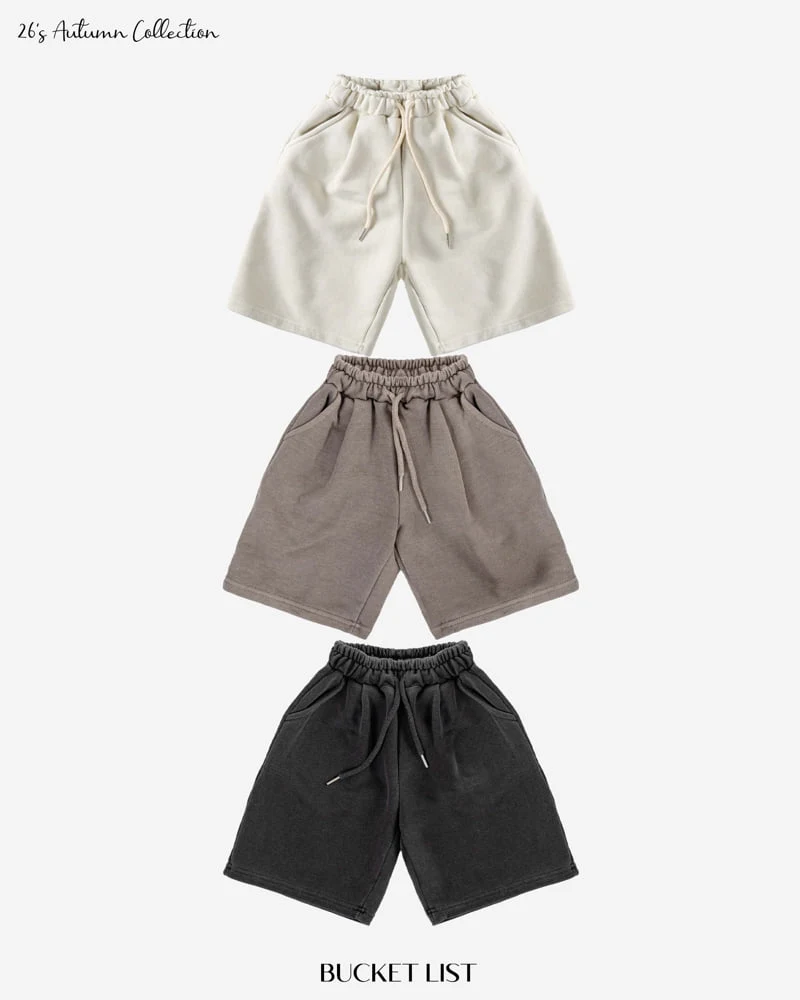 Bucket List - Korean Children Fashion - #fashionkids - Dying Bermuda Pants