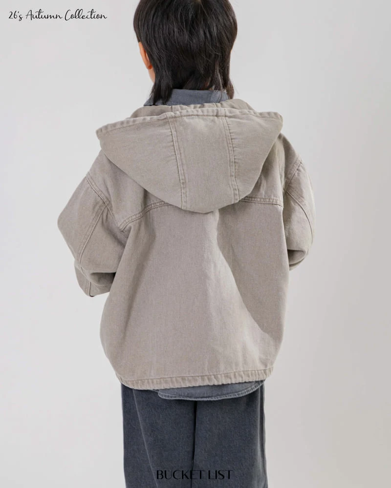 Bucket List - Korean Children Fashion - #fashionkids - Catch On Hood Jumper - 12