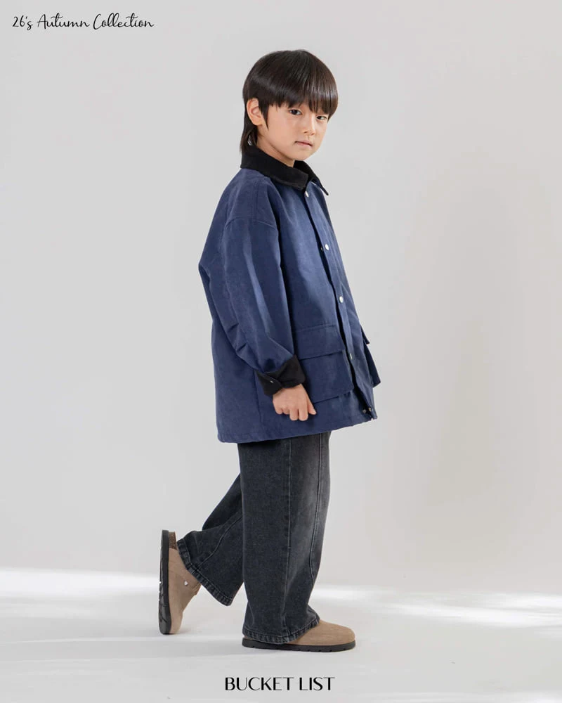Bucket List - Korean Children Fashion - #fashionkids - Corduroy Work Jacket - 12