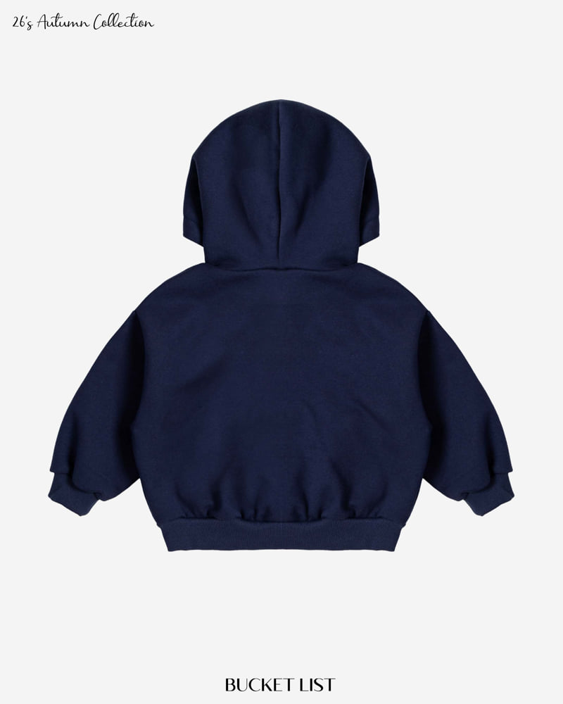 Bucket List - Korean Children Fashion - #discoveringself - Stay Embroidery Hoodie - 4