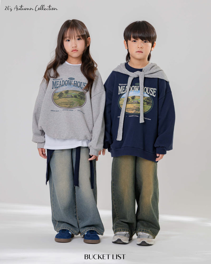 Bucket List - Korean Children Fashion - #kidsshorts - Hometown Sweatshirts - 7