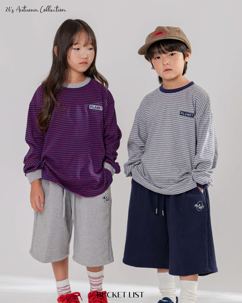 Bucket List - Korean Children Fashion - #kidsshorts - Flat Bermuda Pants - 7