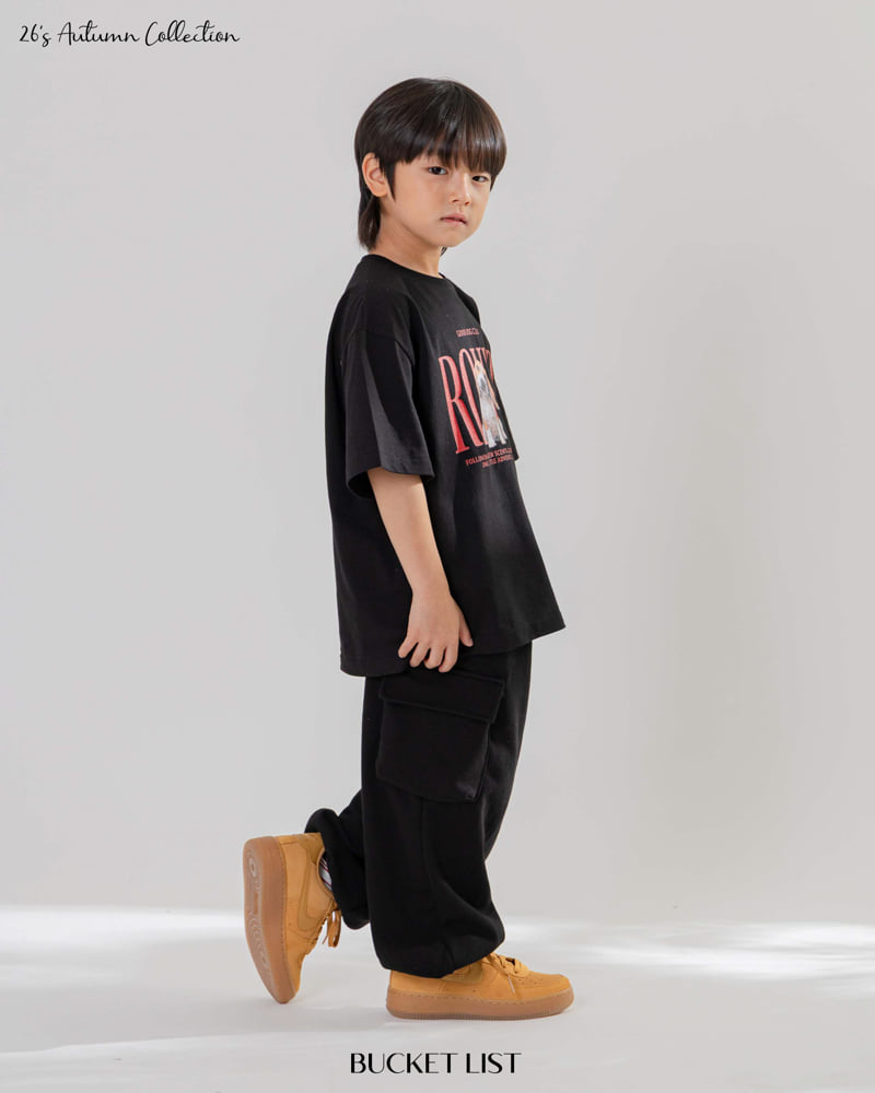 Bucket List - Korean Children Fashion - #kidsshorts - Rover Short Sleeved Tee - 9