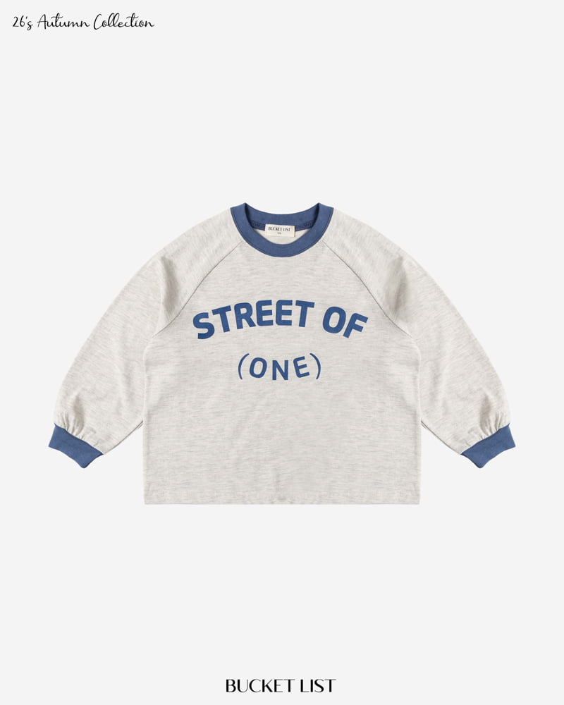Bucket List - Korean Children Fashion - #kidsshorts - Street Raglan Tee - 2