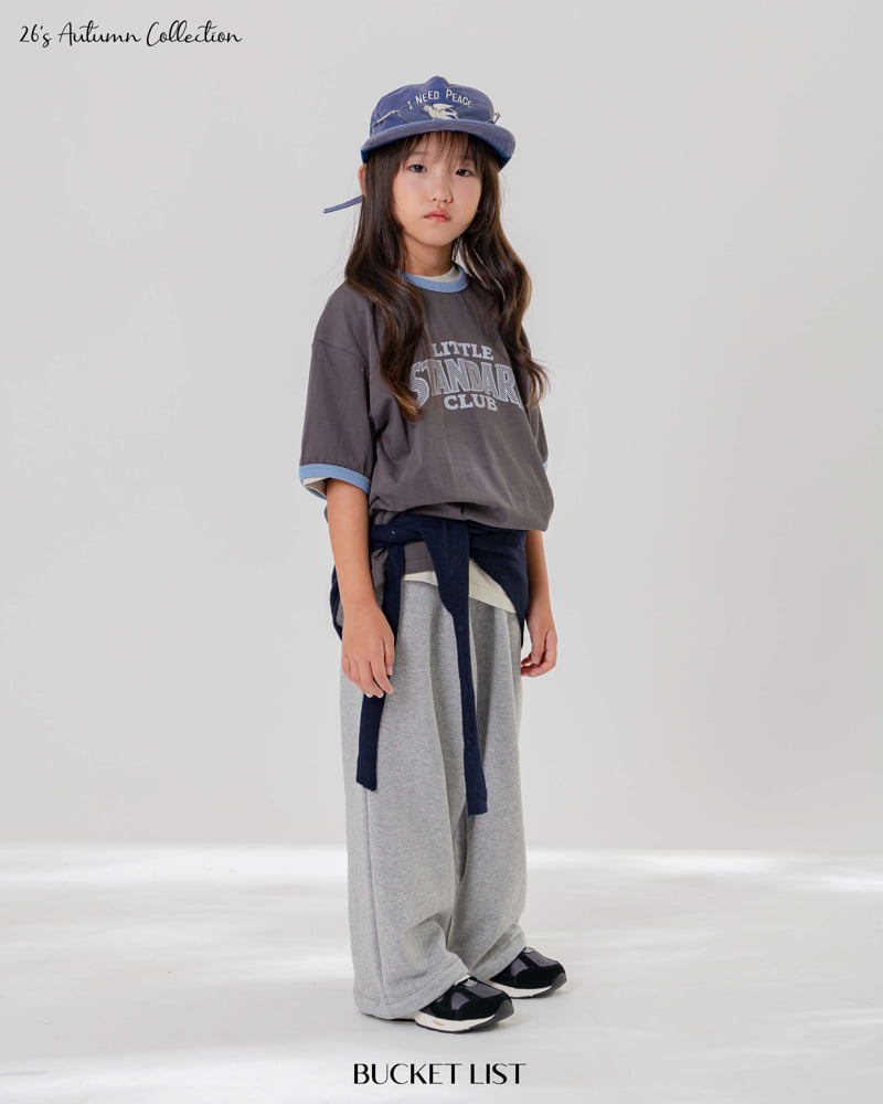 Bucket List - Korean Children Fashion - #kidsstore - Standard Short Sleeved Tee - 11