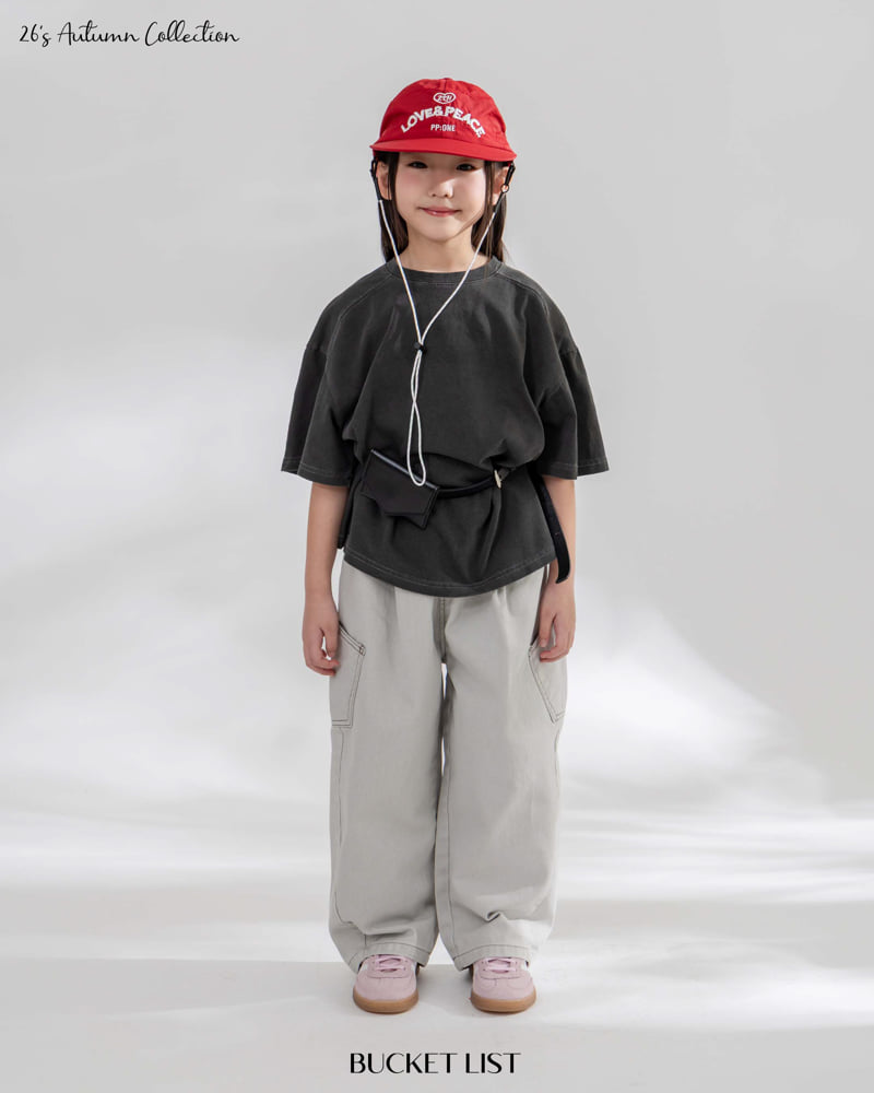 Bucket List - Korean Children Fashion - #kidsstore - Dying Short Sleeved Tee - 9