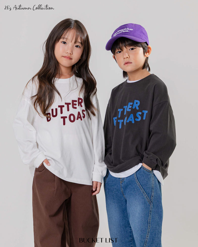 Bucket List - Korean Children Fashion - #kidsstore - Butter Toaster Tee - 7