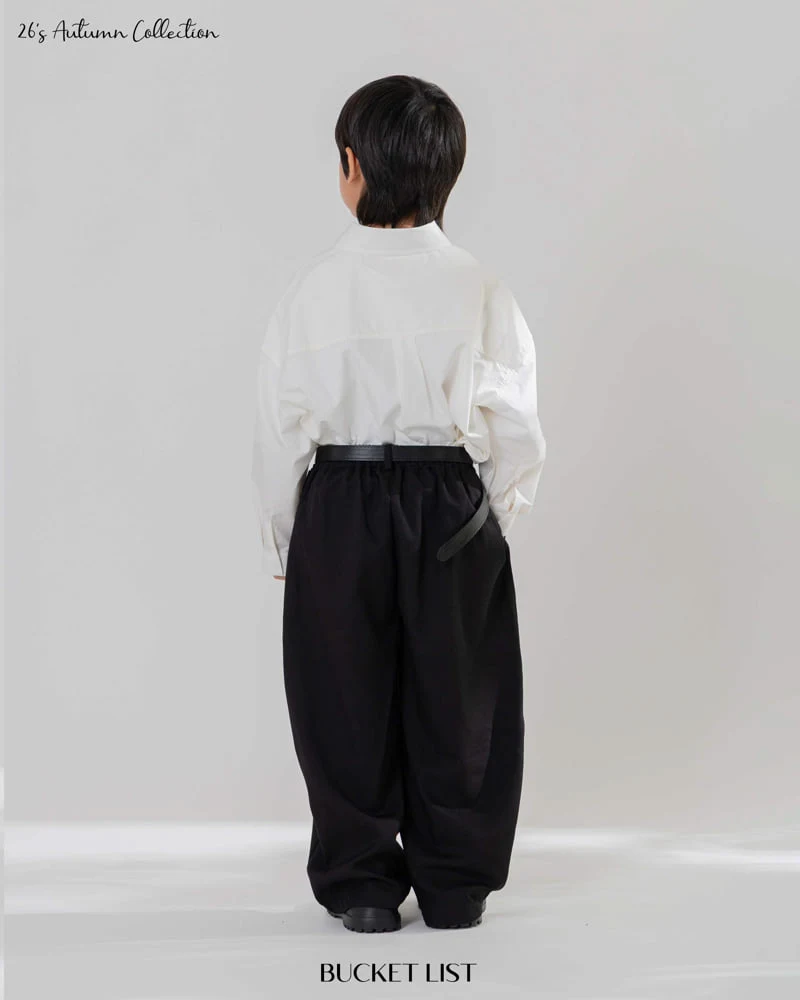 Bucket List - Korean Children Fashion - #kidsstore - Curved Slacks - 6