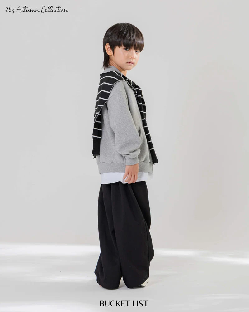 Bucket List - Korean Children Fashion - #kidsstore - Two Way Sweat Blouson - 12