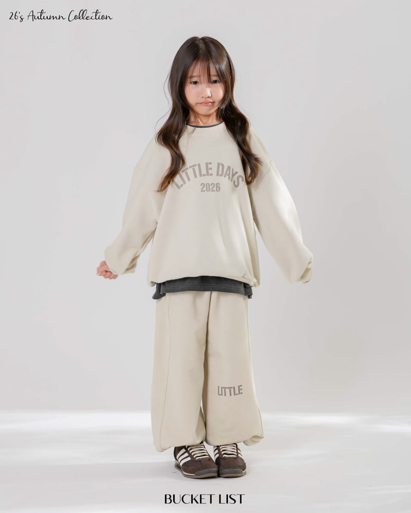 Bucket List - Korean Children Fashion - #kidsstore - Little Sweatshirts - 10