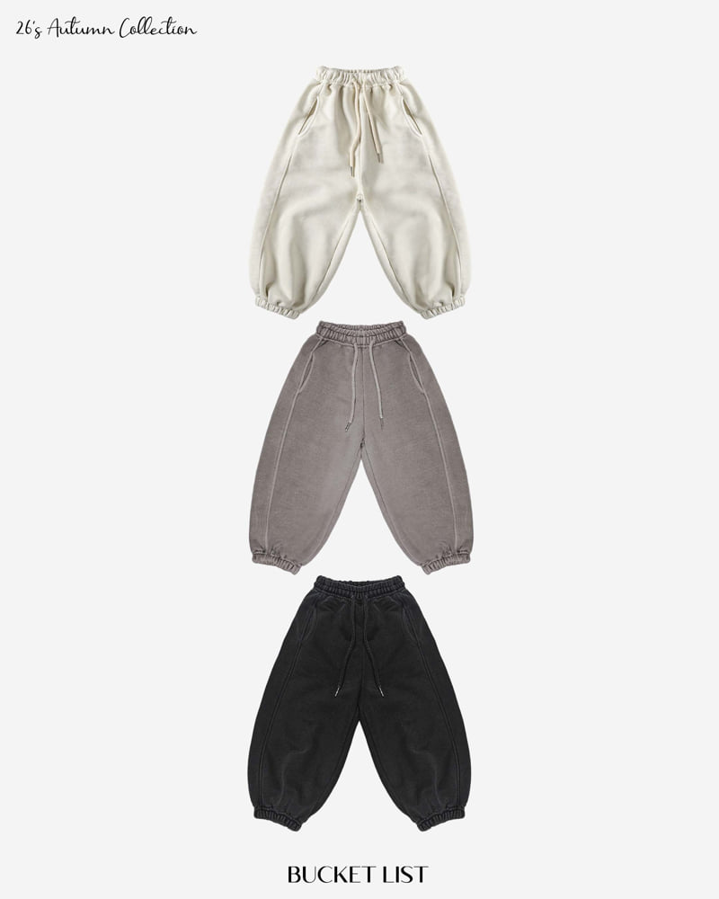 Bucket List - Korean Children Fashion - #kidsstore - Dying Jogger Pants