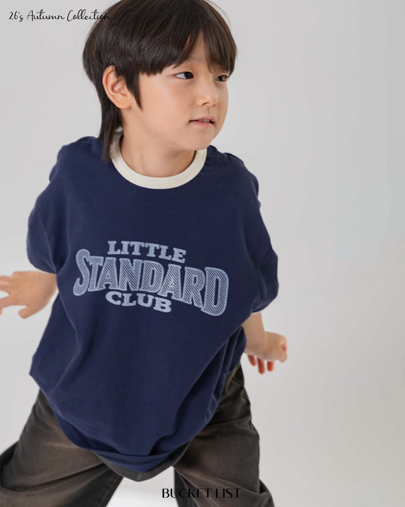 Bucket List - Korean Children Fashion - #kidzfashiontrend - Standard Short Sleeved Tee - 12