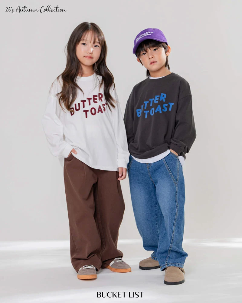 Bucket List - Korean Children Fashion - #kidzfashiontrend - Butter Toaster Tee - 8