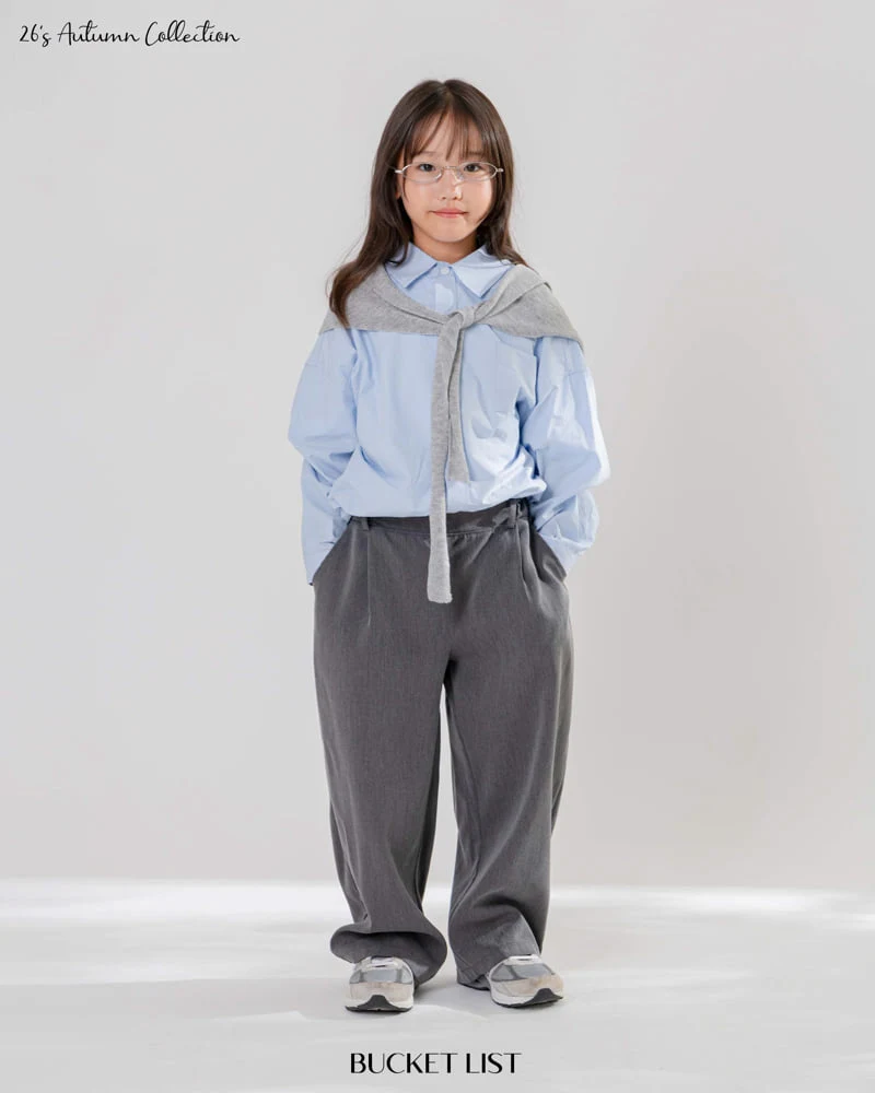 Bucket List - Korean Children Fashion - #kidzfashiontrend - Curved Slacks - 7
