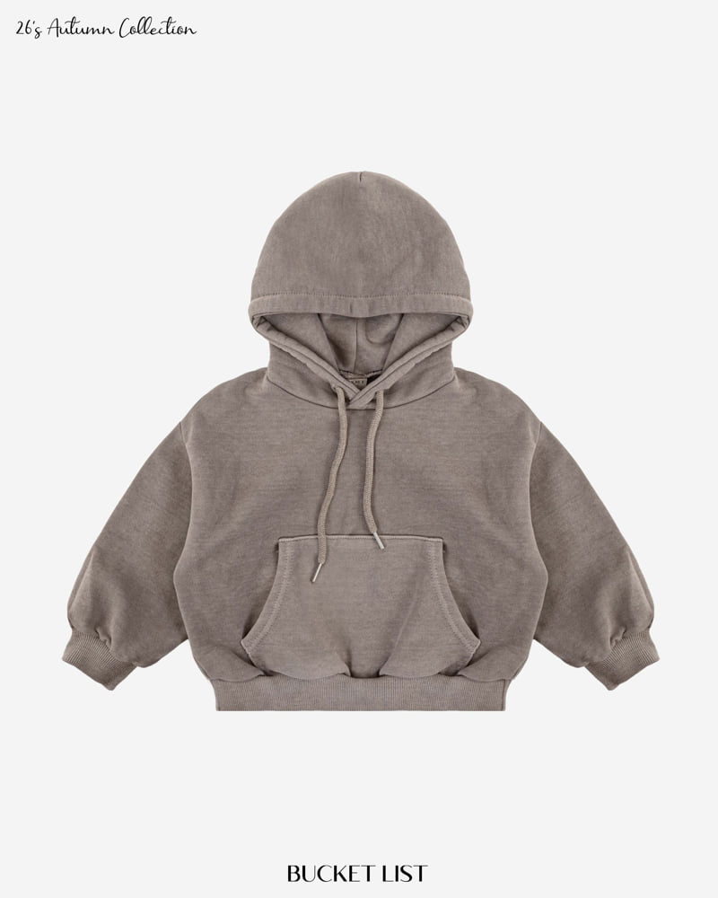 Bucket List - Korean Children Fashion - #kidzfashiontrend - Dying Hoodie - 3