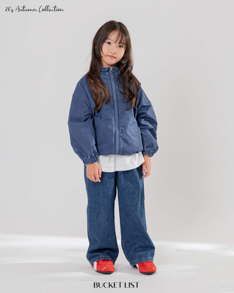 Bucket List - Korean Children Fashion - #kidzfashiontrend - Dying Windbreaker - 9