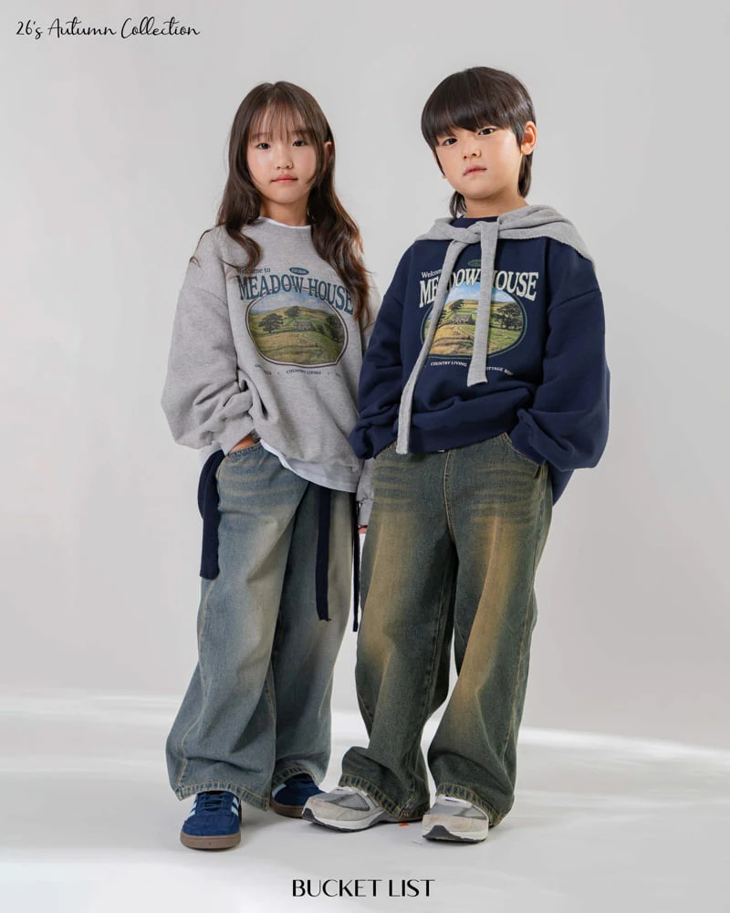 Bucket List - Korean Children Fashion - #littlefashionista - Hometown Sweatshirts - 11