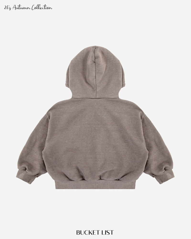 Bucket List - Korean Children Fashion - #littlefashionista - Dying Hoodie - 5