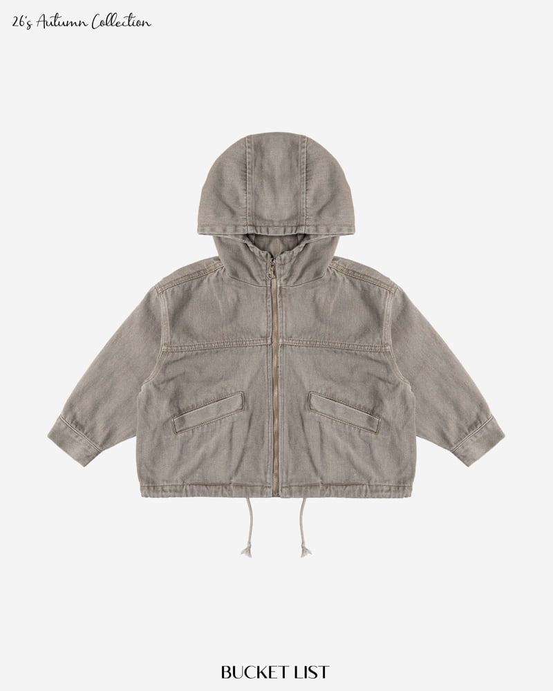 Bucket List - Korean Children Fashion - #littlefashionista - Catch On Hood Jumper - 3