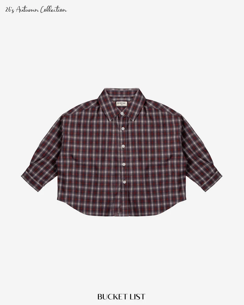 Bucket List - Korean Children Fashion - #littlefashionista - Daddy Check Shirt - 2