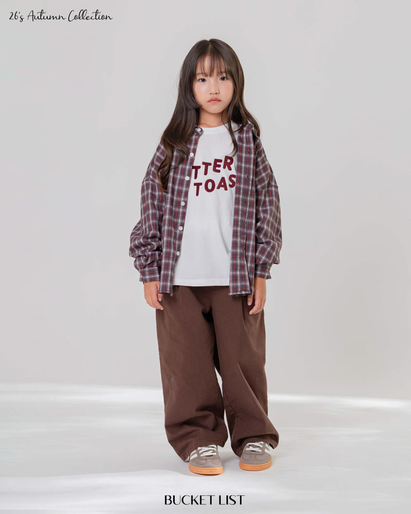 Bucket List - Korean Children Fashion - #littlefashionista - Onetuck Cotton Pants - 8