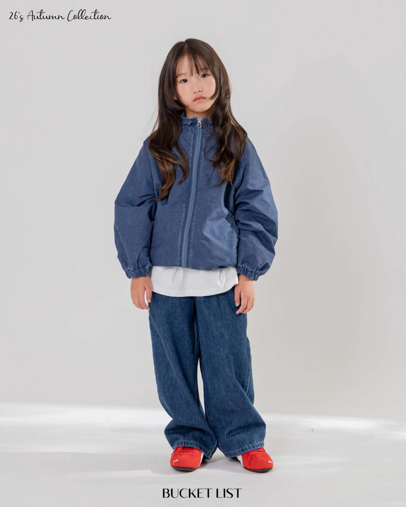 Bucket List - Korean Children Fashion - #littlefashionista - Dying Windbreaker - 11