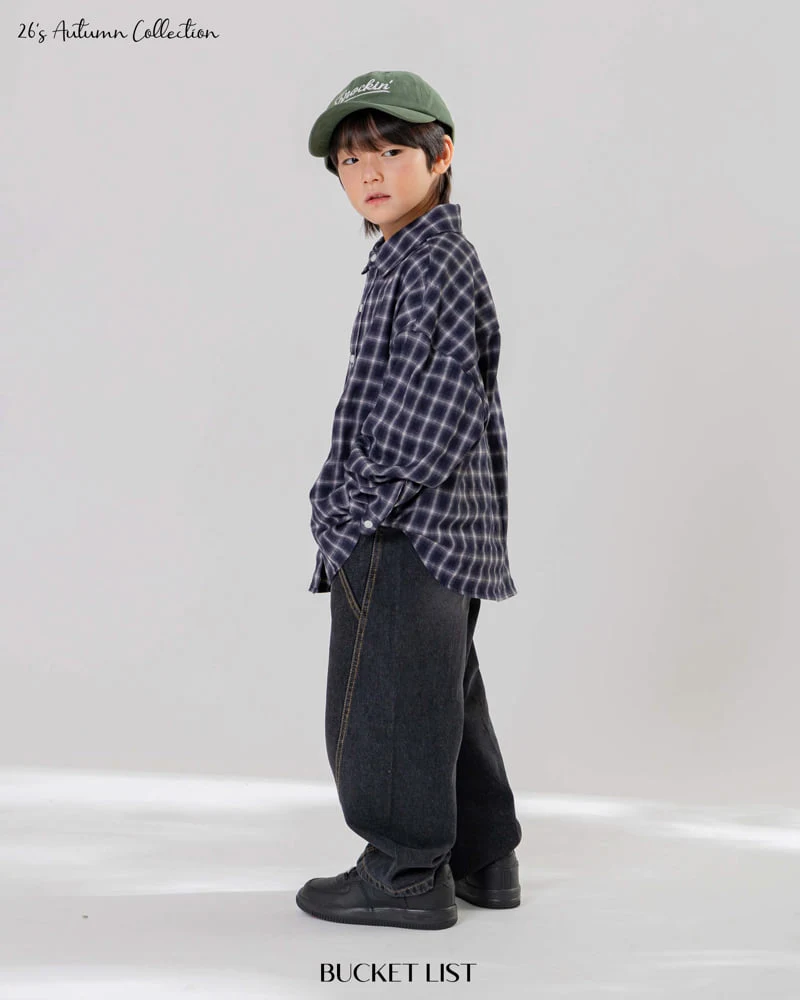 Bucket List - Korean Children Fashion - #littlefashionista - Pure Curved Denim Pants - 10