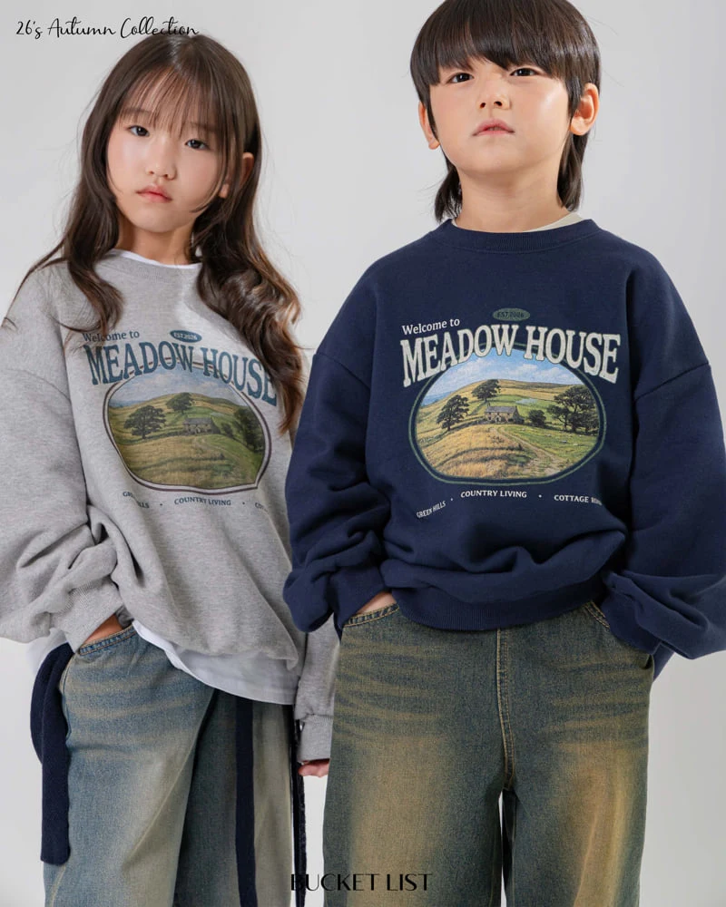 Bucket List - Korean Children Fashion - #magicofchildhood - Hometown Sweatshirts - 12