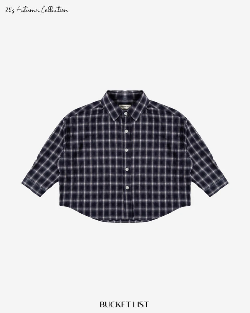 Bucket List - Korean Children Fashion - #magicofchildhood - Daddy Check Shirt - 3