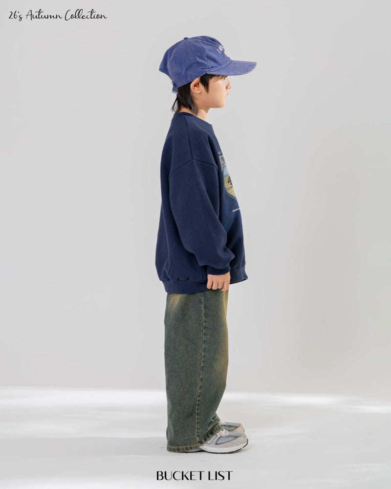 Bucket List - Korean Children Fashion - #magicofchildhood - Teen Wide Denim Pants - 10