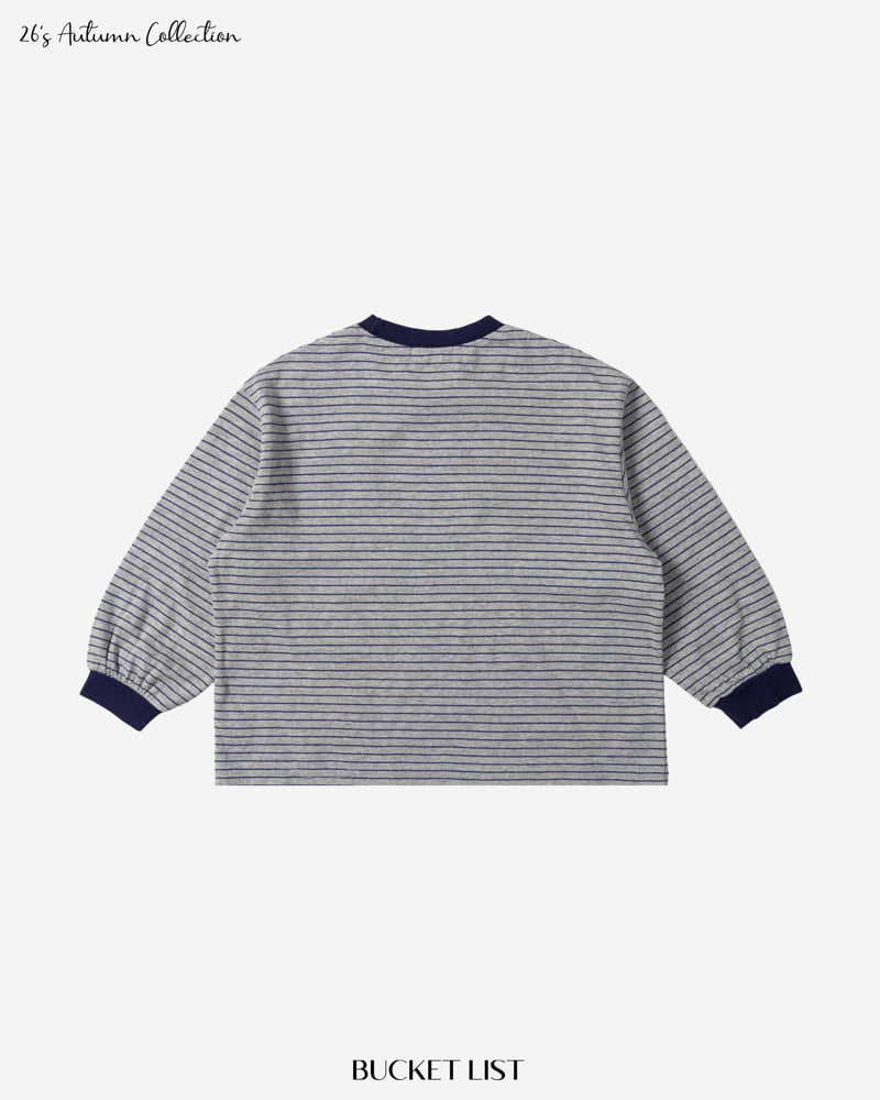 Bucket List - Korean Children Fashion - #littlefashionista - Planet Stripe Tee - 4