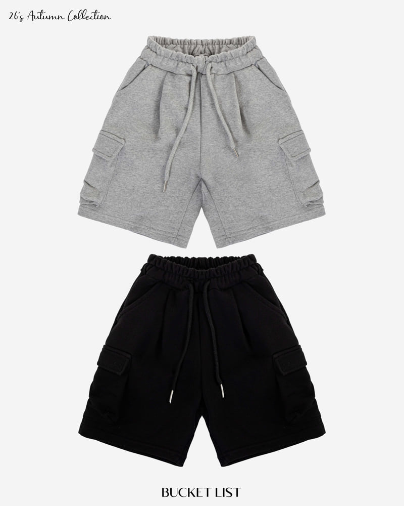 Bucket List - Korean Children Fashion - #magicofchildhood - Embo Cargo Bermuda Pants