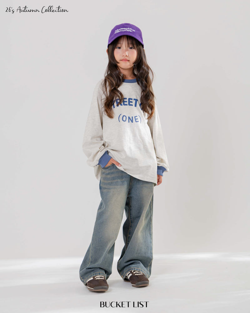 Bucket List - Korean Children Fashion - #magicofchildhood - Street Raglan Tee - 7