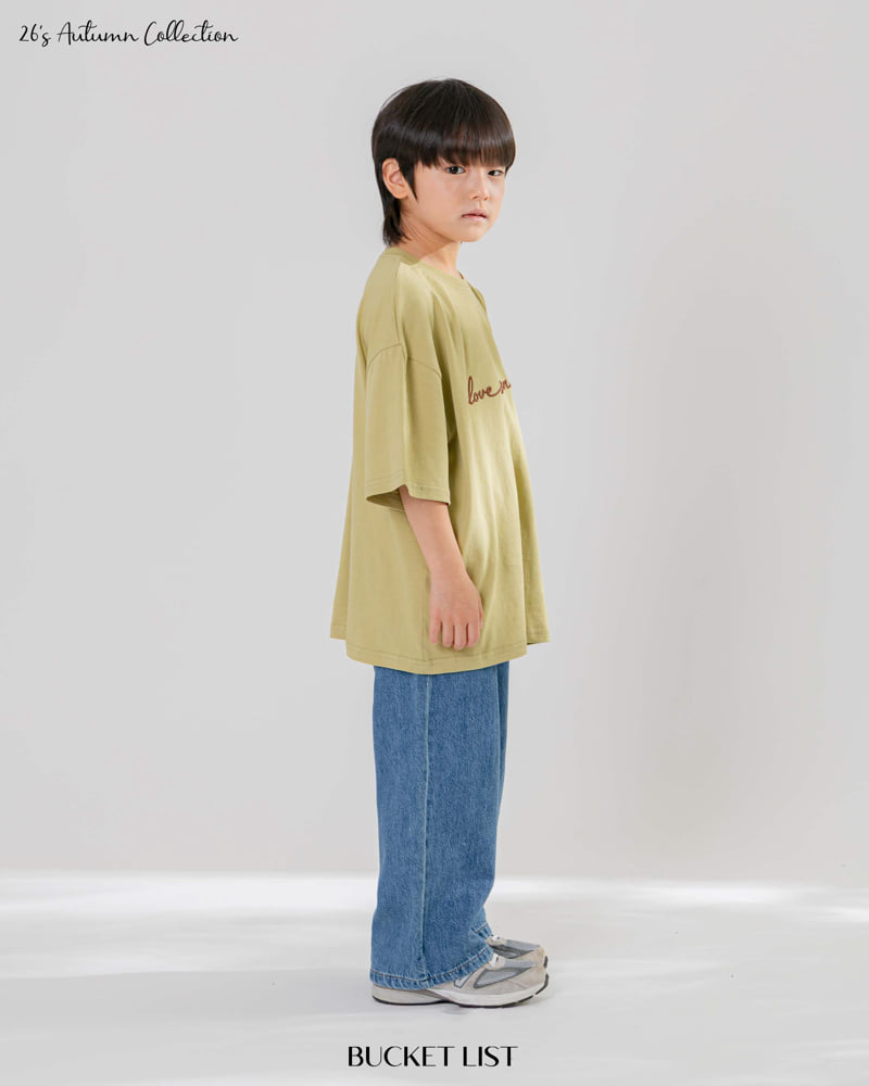 Bucket List - Korean Children Fashion - #magicofchildhood - Solid Denim Pants - 6