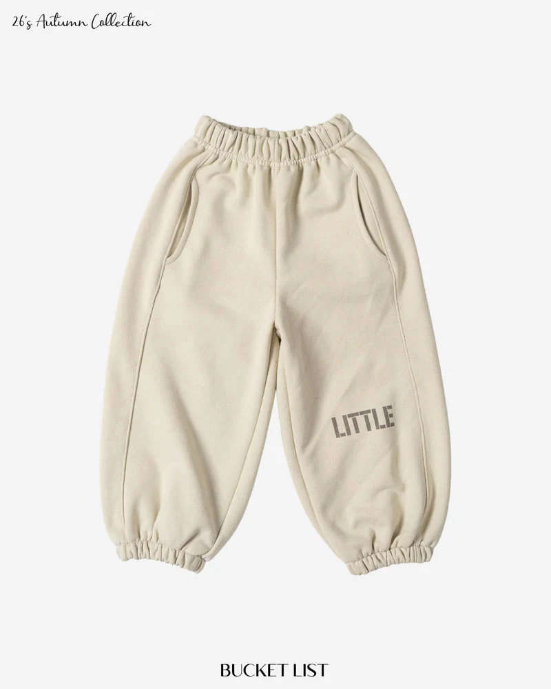 Bucket List - Korean Children Fashion - #minifashionista - Little Jogger Pants - 2