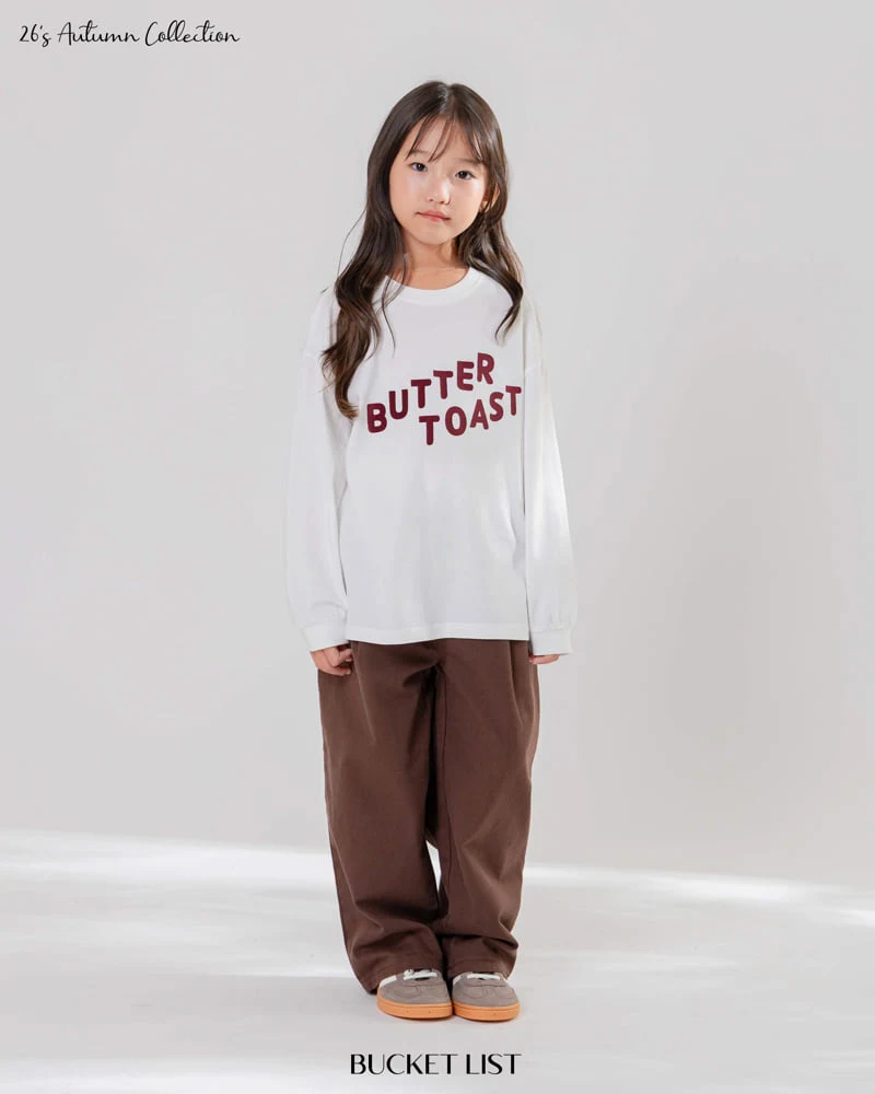 Bucket List - Korean Children Fashion - #minifashionista - Butter Toaster Tee - 12