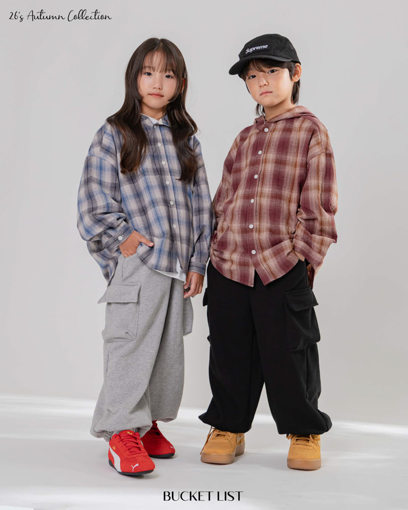 Bucket List - Korean Children Fashion - #minifashionista - Embo Cargo Jogger Pants - 6