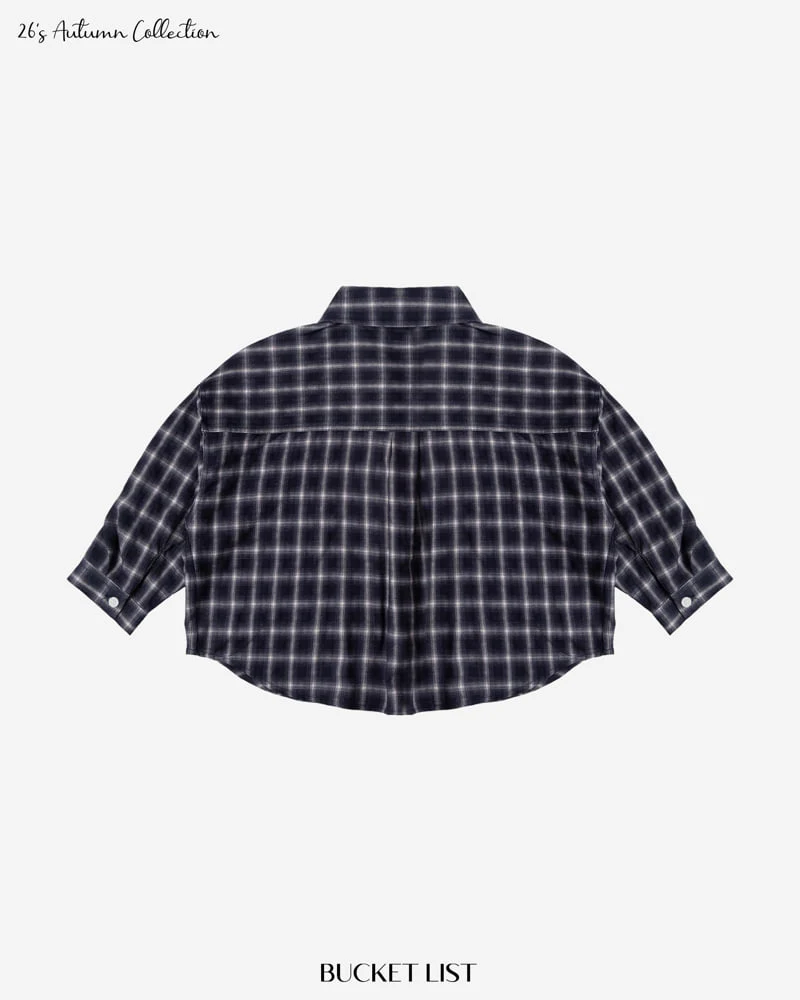 Bucket List - Korean Children Fashion - #magicofchildhood - Daddy Check Shirt - 4