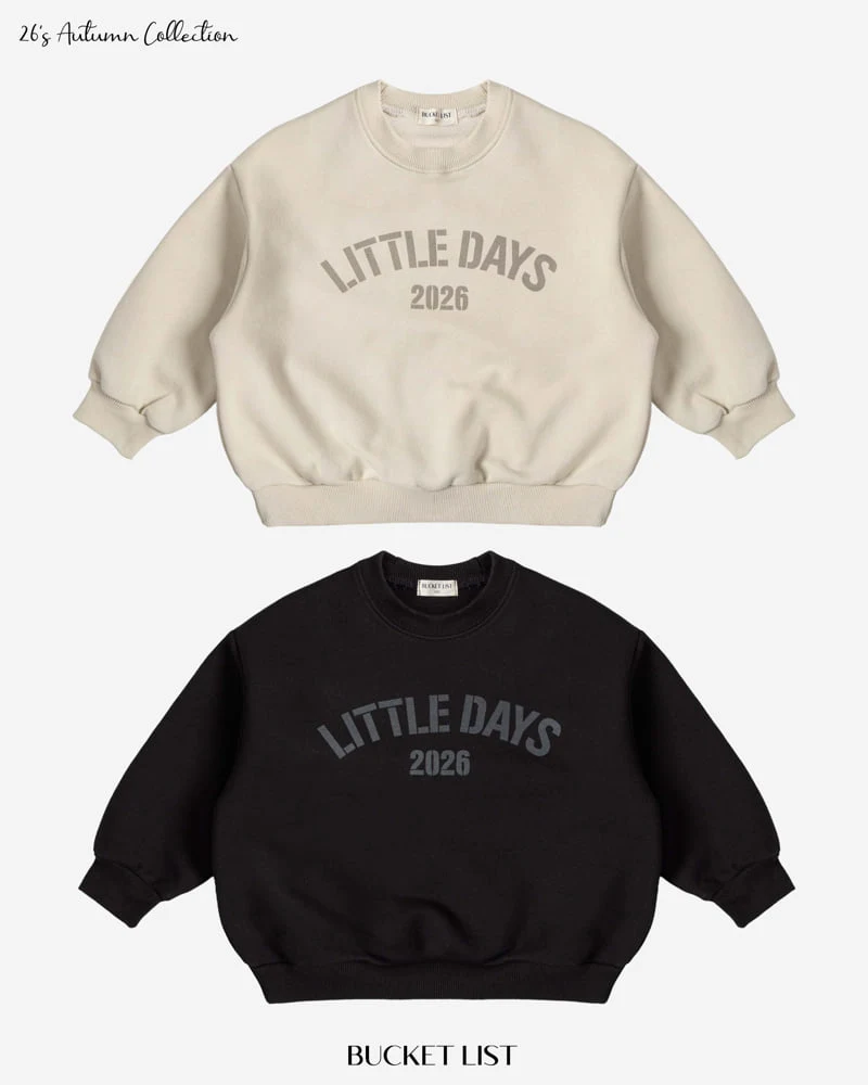 Bucket List - Korean Children Fashion - #minifashionista - Little Sweatshirts