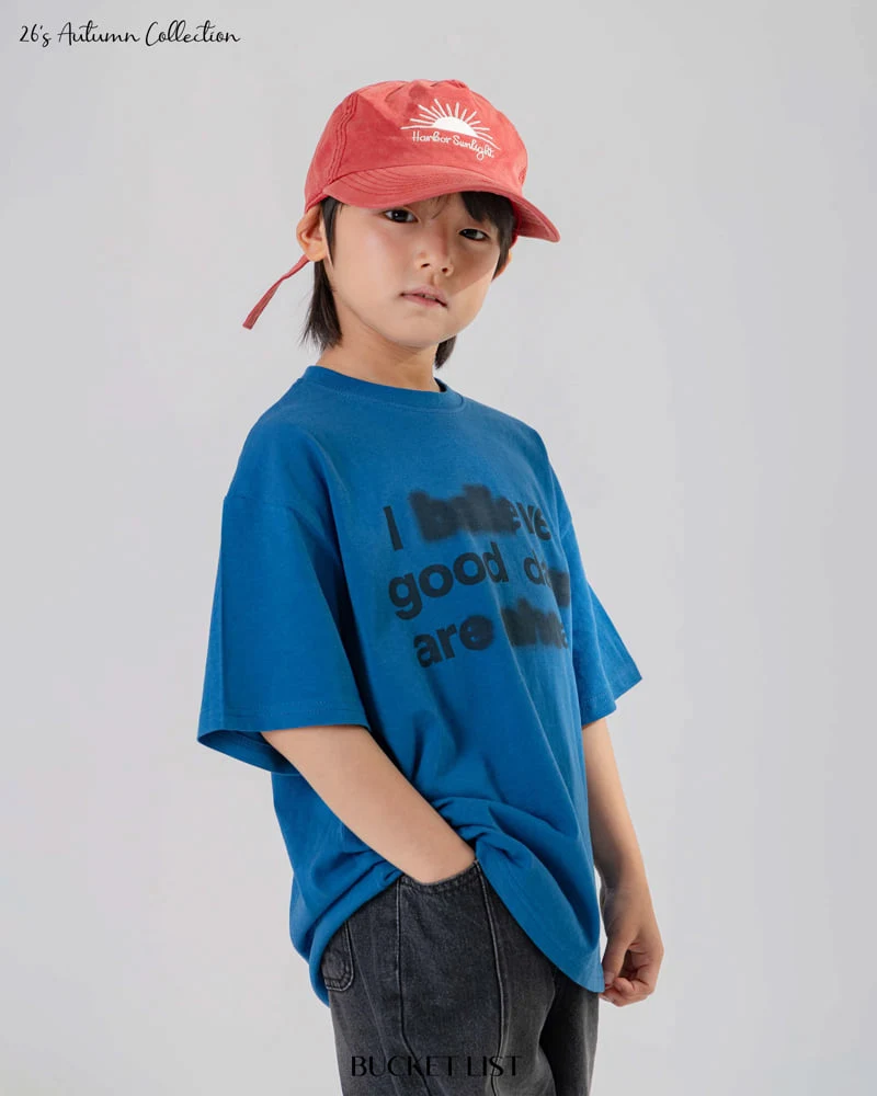 Bucket List - Korean Children Fashion - #minifashionista - Half Tone Short Sleeved Tee - 12