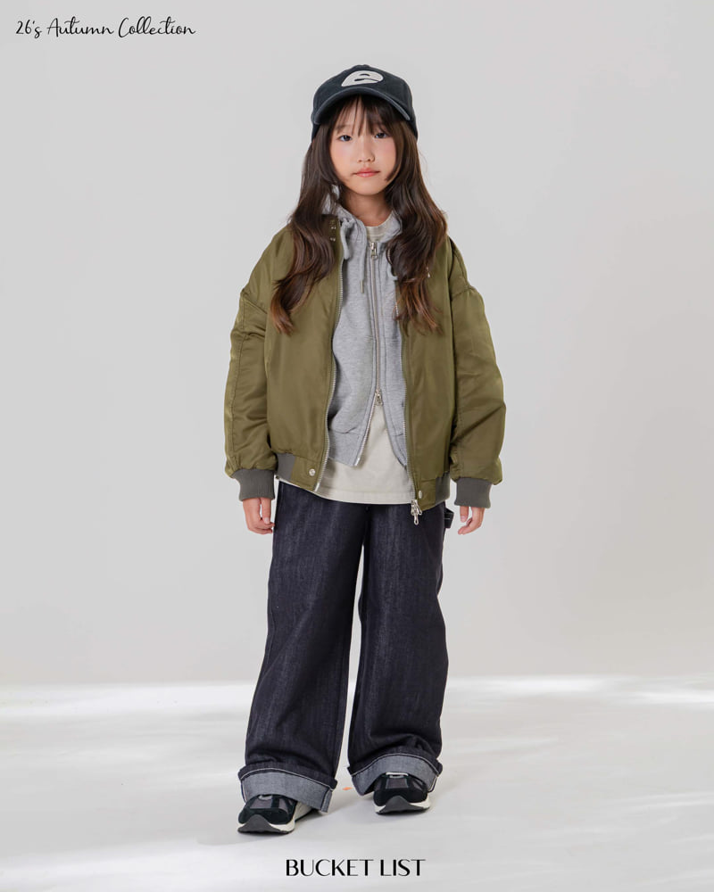 Bucket List - Korean Children Fashion - #minifashionista - Airforce Jumper - 9