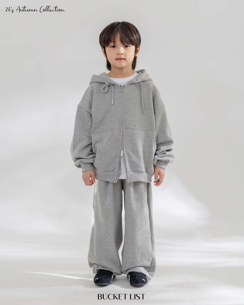 Bucket List - Korean Children Fashion - #minifashionista - Wide Sweat Pants - 7