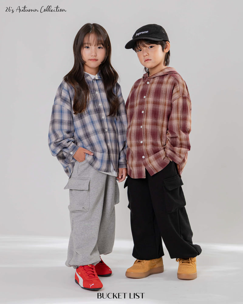 Bucket List - Korean Children Fashion - #prettylittlegirls - Embo Cargo Jogger Pants - 7